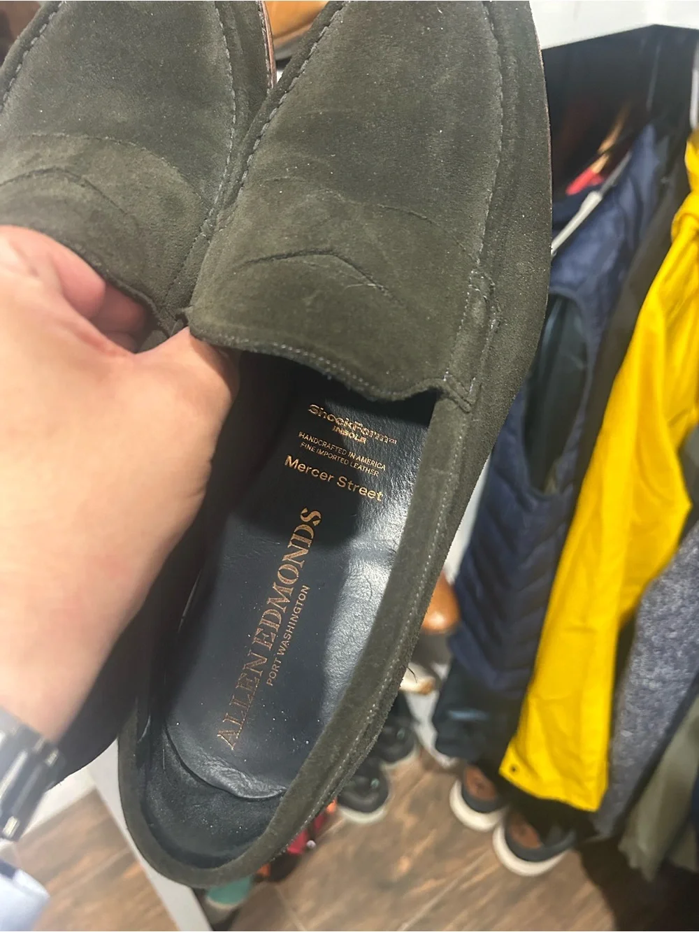 Allen Edmonds loafer Mercer street